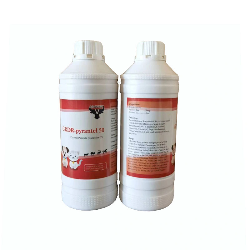 Pyrantel Pamoate Suspension 5% Veterinary Drug High Quality